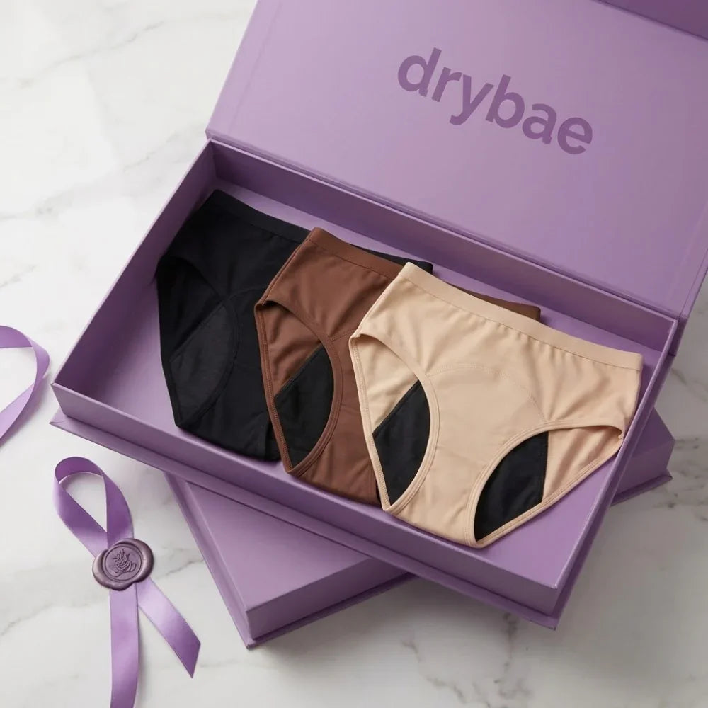 DryBae 100% Leak-Proof Underwear (3-pack)