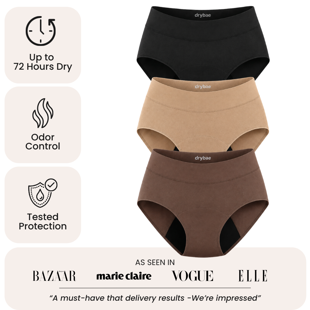 Drybae Leakproof Shaping Underwear 3-Pack