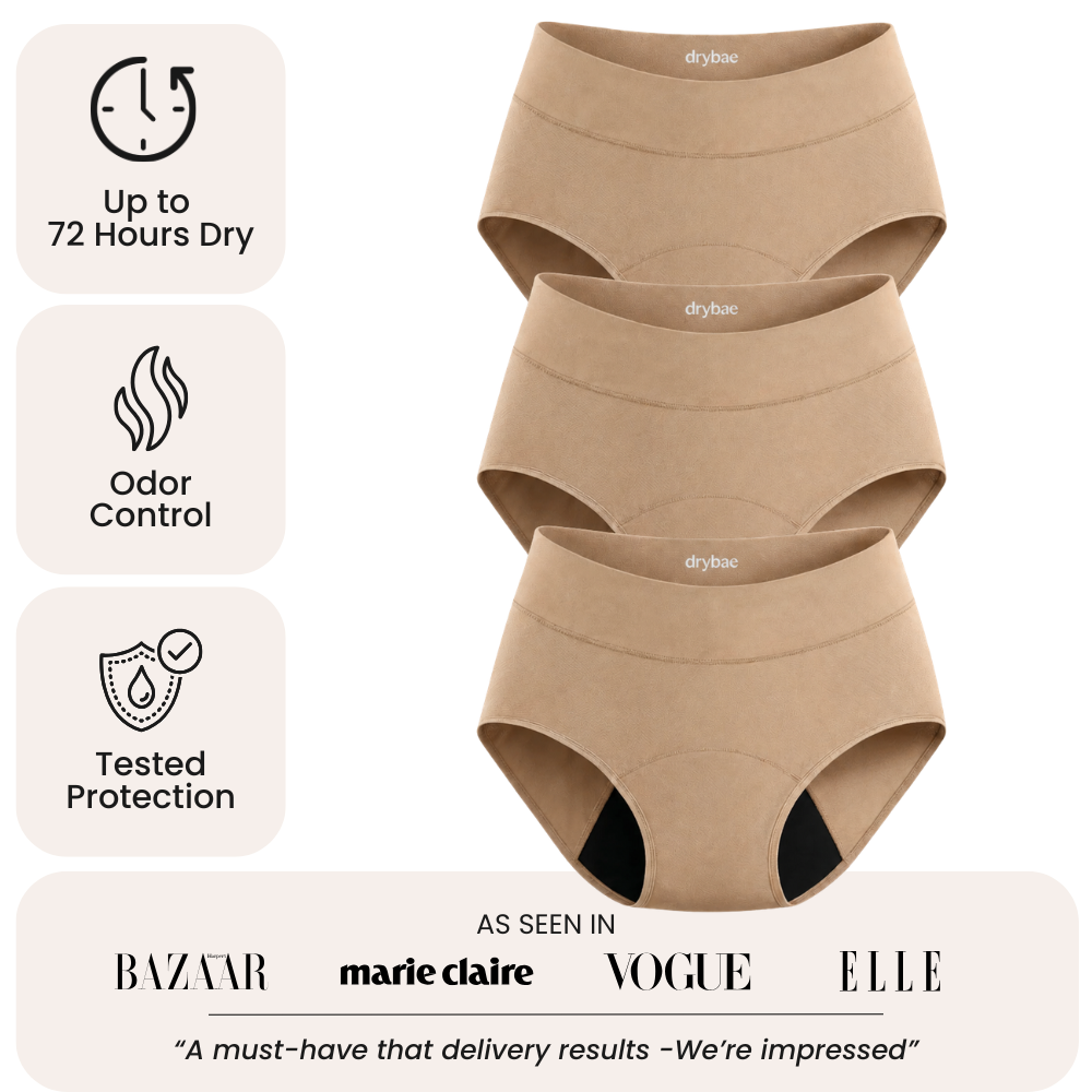 Drybae Leakproof Shaping Underwear 3-Pack