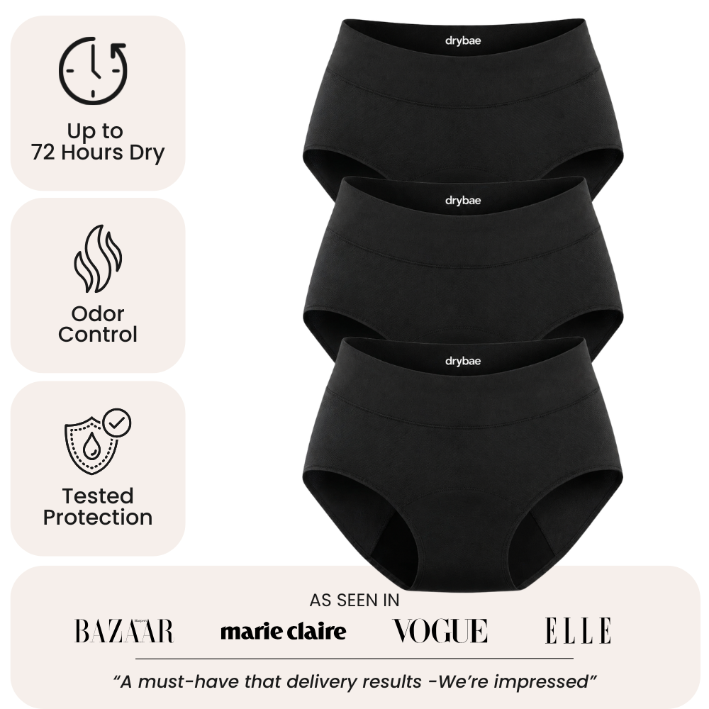 Drybae Leakproof Shaping Underwear 3-Pack