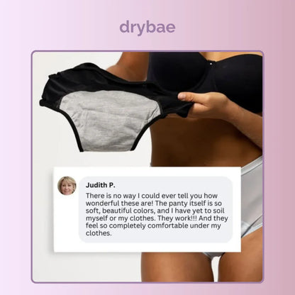 DryBae 100% Leak-Proof Underwear (3-pack)